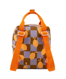 Sticky Lemons |  Backpack small | Checkerboard | Special Edition Lemons