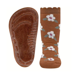 Ewers | Antislip slofsokken Toffee met bloemetjes