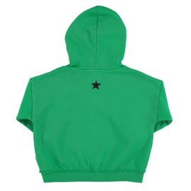 Piupiuchick | Groene hoodie met "Cavalier" print