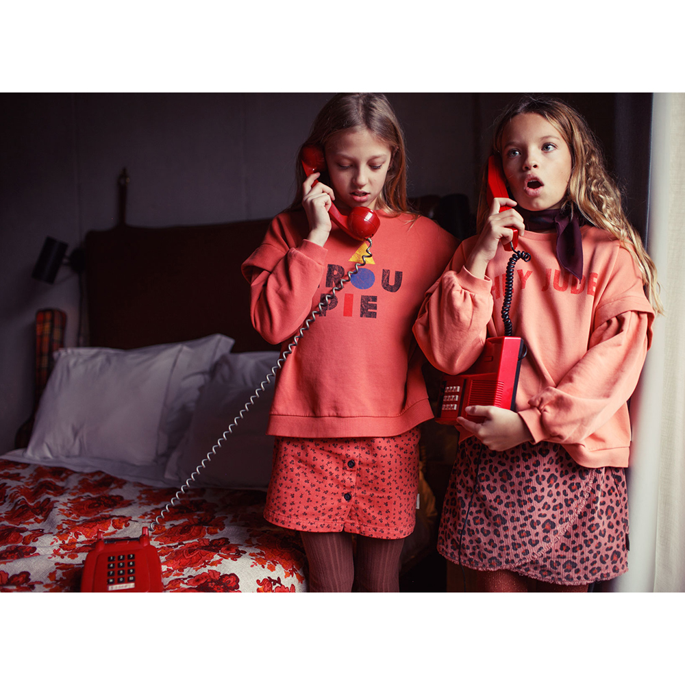 Piupiuchick Sweater met Groupie print
