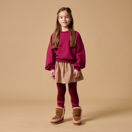 Petit Blush Luca Sweater  -  Beaujolais