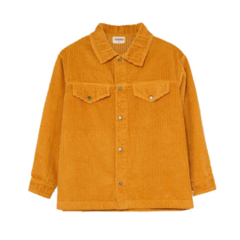 Cozmo | Noa corduroy overshirt jacket | Oil