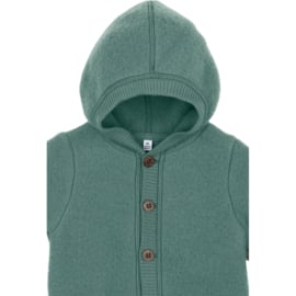 Mikk-line Merinowollen babysuit   -   Balsam Green