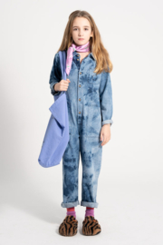 Piupiuchick | Jumpsuit Blue Tie Dye denim