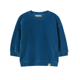 Cozmo Baby Corduroy velours sweater - Midnight Blue