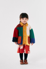 Bobo Choses | Color Block sheepskin jacket | Winterjas