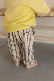 Phil & Phae | Baby pants textured stripes | Shell