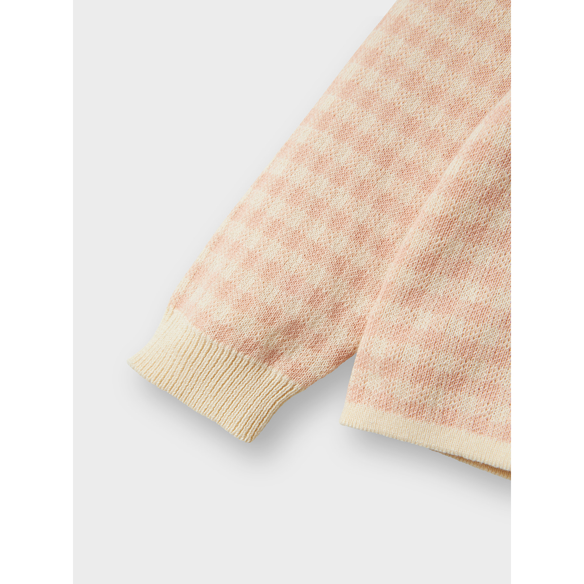 Lil Atelier Knit sweater Nadie  -  Cameo Rose