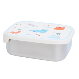 The Cotton Cloud RVS lunchbox Meowtiful Cats