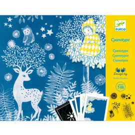 Djeco Knutselpakket Cyanotype Au Claire de la Lune DJ09342 | 7-99 jaar