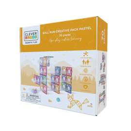 Cleverclixx | Ball Run Creative Pack Pastel | 70 delen