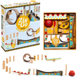 Djeco Zig & Go Dring kettingreactiespel 25-delig (8+)