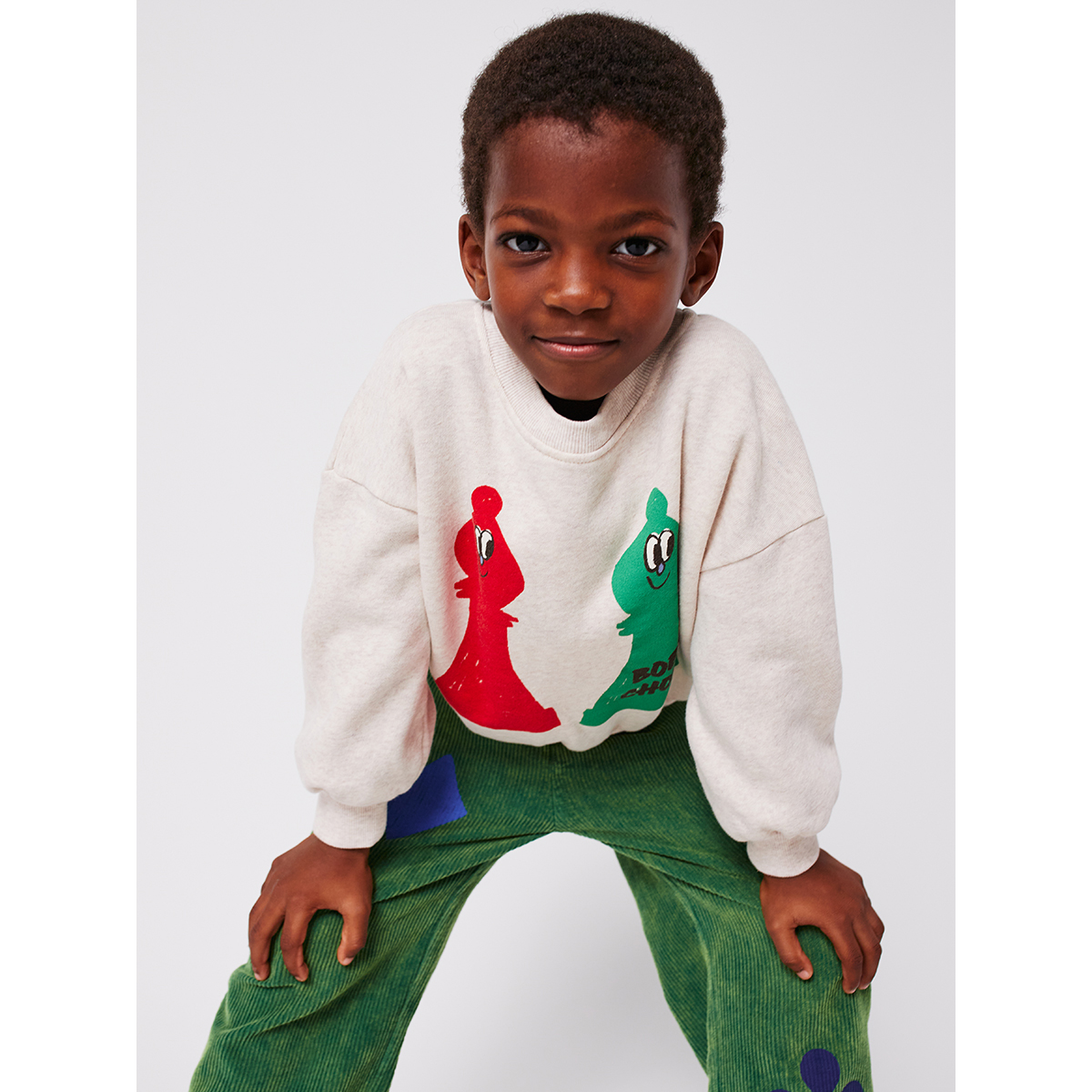 Bobo Choses Sweater - Checkmate