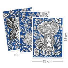 Djeco kleurposters Bloom DJ08692 | 8-99