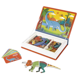 Janod | Magnetibook Dinosaurussen | 3-8 jaar