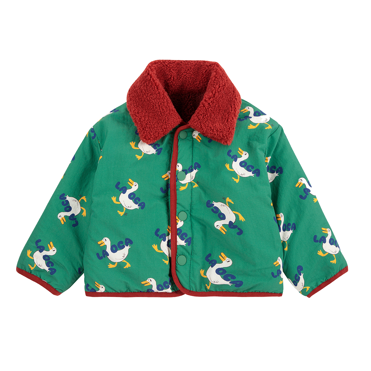 Bobo Choses Baby  -  Reversible La Oca Sheepskin Jas