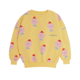 The Campamento Mr. Happy Man all over sweatshirt