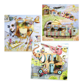 Djeco kleurplaten Malo's Reis DJ09684 | 5-8 jaar