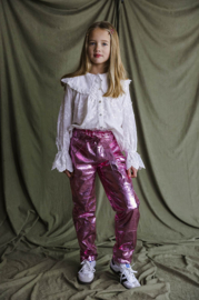 Ammehoela | Lilly broek Metallic roze