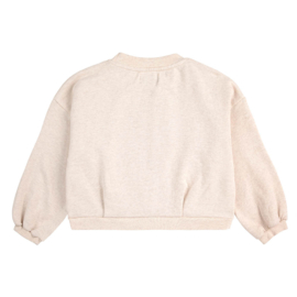 Bobo Choses Sunflower cropped sweatshirt