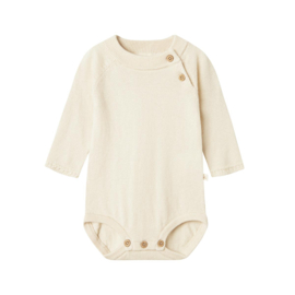 Lil Atelier Wolblend Romper Nord - Turtledove