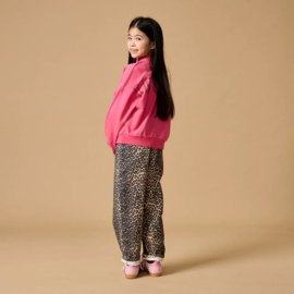 Petit Blush Ballon Fit Jeans  -  Leopard A.O.P.
