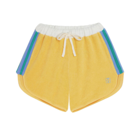 The Campamento Yellow Color Block shorts