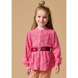 Petit Blush Daisy Blouse -  Fruit Dove