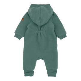 Mikk-line Merinowollen babysuit   -   Balsam Green