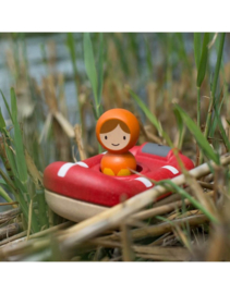 * Plan Toys * Houten Reddingsboot | Coastguard