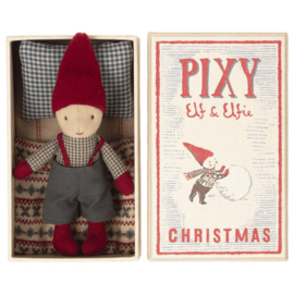 Maileg Kerst Pixy Elf in matchbox