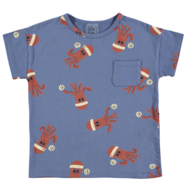 Lotiekids | T-shirt Octopus | Blue
