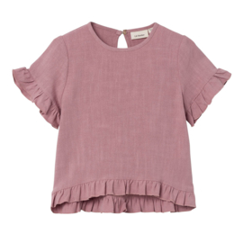 Lil Atelier | Mini | Dolie loose shirt | Nostalgia Rose