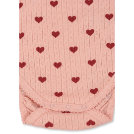 Konges Slojd Minnie romper Amour Rouge