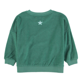 Piupiuchick sweater Groen -  Camp Tapawingo print
