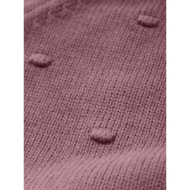 Enfant Gebreide Wolblend Trui  -  Nostalgia Rose