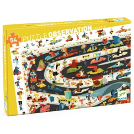 Djeco Observatie puzzel Car Rally 54 stukjes DJ07564 | 5+