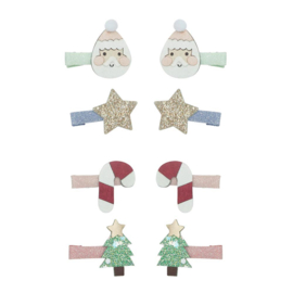 Mimi & Lula | Kerst Santa mini clips  B5