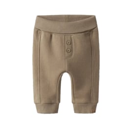 Lil Atelier Ilondon Ras Baby Sweat Pant  - Sepia Tint