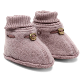 Mikk-line | Merinowollen babyslofjes | Twilight Mauve