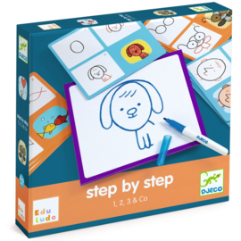 Djeco Eduludo Step by Step 1-2-3-& Co DJ08327 | 4-6 jaar