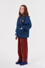 Bobo Choses | Funny Face vintage denim quilted jacket | Winterjas