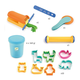 Djeco Starter Kit boetseerklei DJ09020 | 18m+