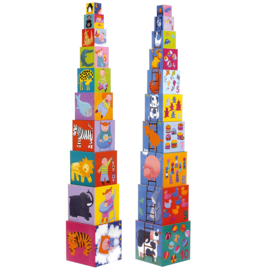 Djeco stapeltoren Funny DJ08503 | 12m+