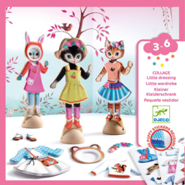Djeco aankleedpoppetjes Little Dressing DJ09859 | 3-6 jaar