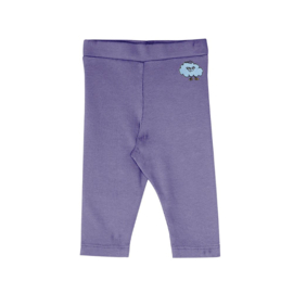 The Campamento | Blue washed baby rib leggings