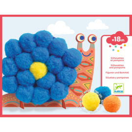 Djeco knutselpakket Zachte Dieren DJ09871 | 18m+