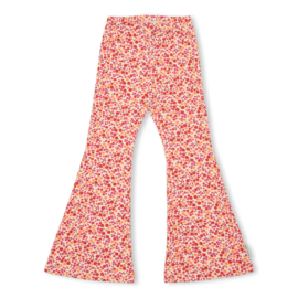 Petit Blush - Bowie Flared Pants - Small Flowers AOP