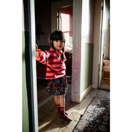 Petit Blush Sequins Skirt  -  Multi Color