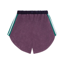 The Campamento Purple Color Block Shorts